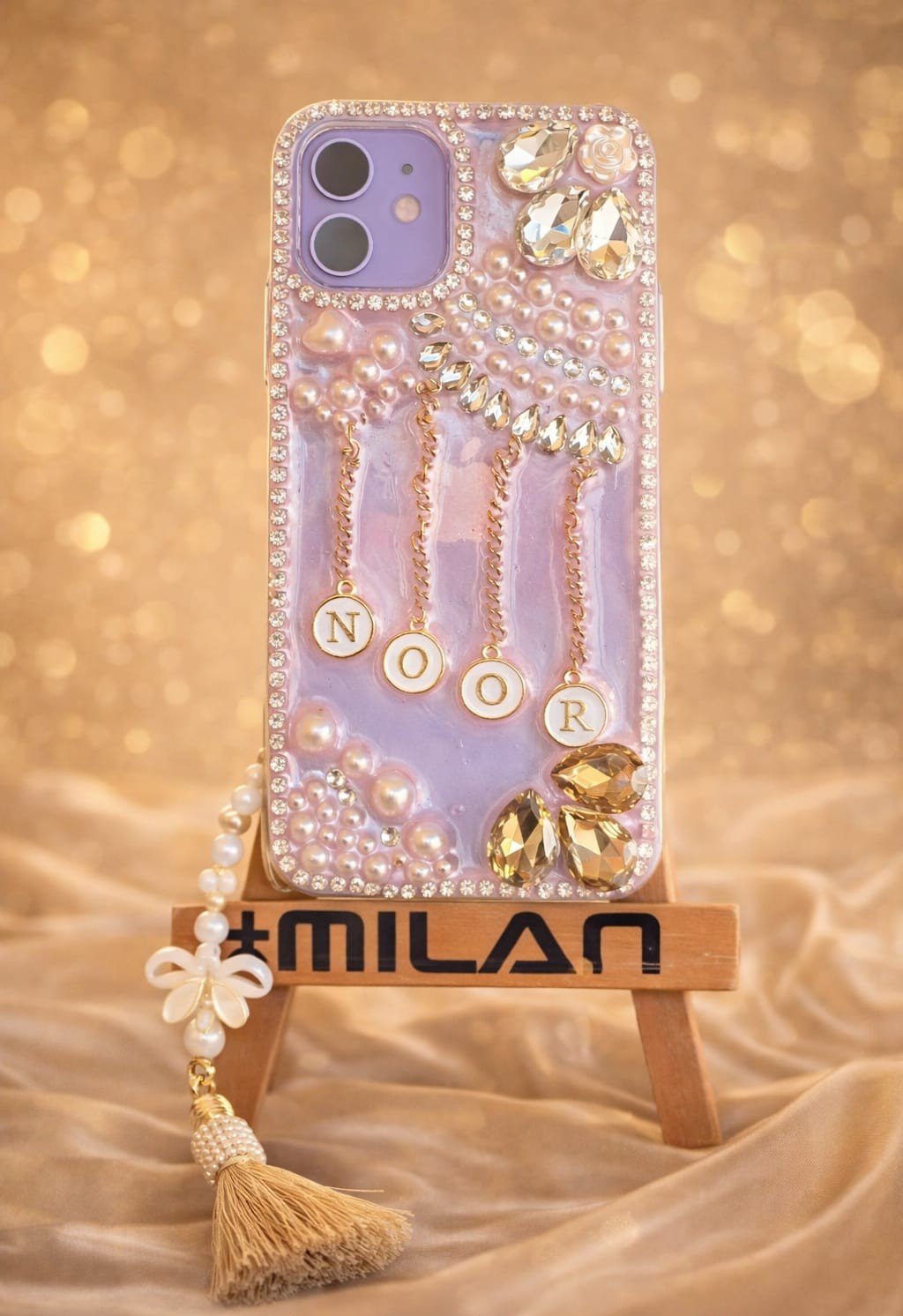 Royal Lavender Custom Pearl Case