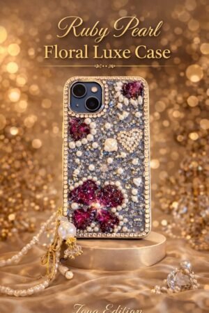 Ruby Pearl Floral Luxe Case
