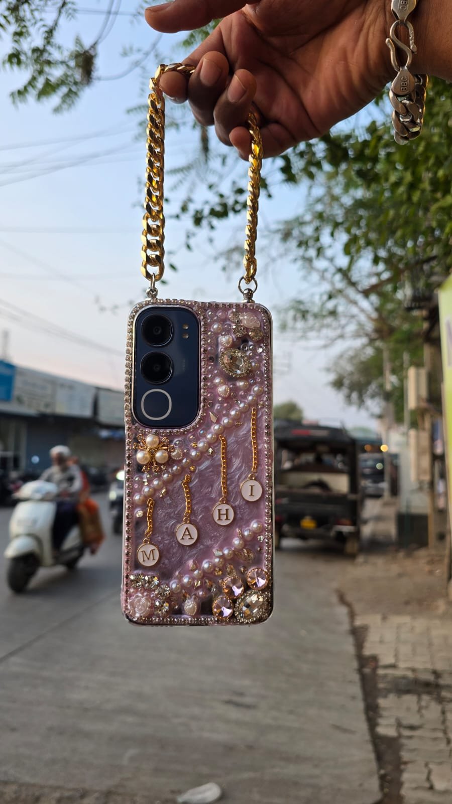 Customized Name Case Mahi Edition